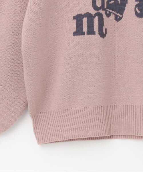 mezzo piano junior / メゾピアノジュニア ニット・セーター | 【WEB限定】復刻♪musicベリエちゃんジャカードニット | 詳細5