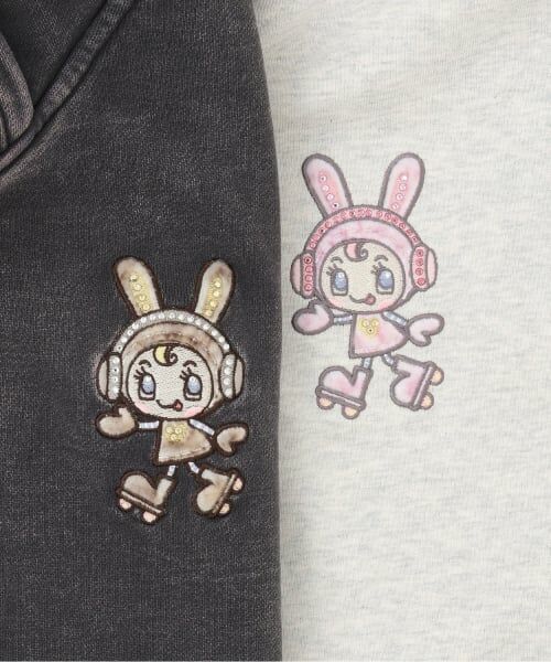 mezzo piano junior / メゾピアノジュニア パーカー | 【WEB限定】復刻♪ひょう柄ベリエちゃんフェイクファーフーディジップパーカ | 詳細5