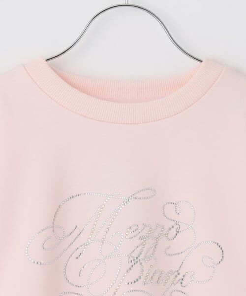 mezzo piano junior / メゾピアノジュニア スウェット | 25th anniversary キラキラロゴトレーナー | 詳細2