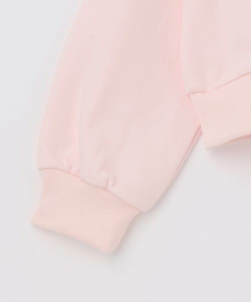 mezzo piano junior / メゾピアノジュニア スウェット | 25th anniversary キラキラロゴトレーナー | 詳細4