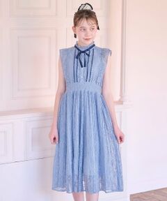 mezzo piano junior / メゾピアノジュニア ミニ丈・ひざ丈ワンピース | 【大好評につき再入荷】アソート生地プリーツワンピース♪