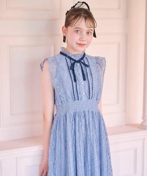 mezzo piano junior / メゾピアノジュニア ミニ丈・ひざ丈ワンピース | 【大好評につき再入荷】アソート生地プリーツワンピース♪ | 詳細11