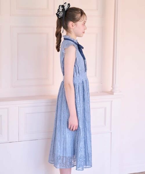 mezzo piano junior / メゾピアノジュニア ミニ丈・ひざ丈ワンピース | 【大好評につき再入荷】アソート生地プリーツワンピース♪ | 詳細12