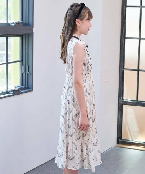 mezzo piano junior / メゾピアノジュニア ミニ丈・ひざ丈ワンピース | 【大好評につき再入荷】アソート生地プリーツワンピース♪ | 詳細18