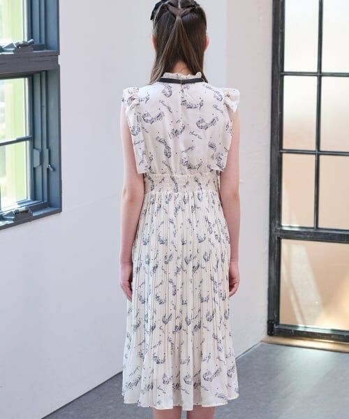 mezzo piano junior / メゾピアノジュニア ミニ丈・ひざ丈ワンピース | 【大好評につき再入荷】アソート生地プリーツワンピース♪ | 詳細19