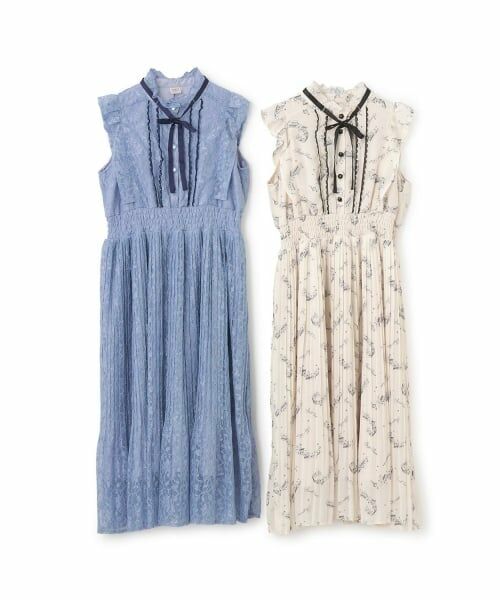 mezzo piano junior / メゾピアノジュニア ミニ丈・ひざ丈ワンピース | 【大好評につき再入荷】アソート生地プリーツワンピース♪ | 詳細8