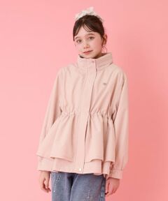 mezzo piano junior / メゾピアノジュニア ブルゾン | 【撥水】2WAYマウンテンパーカ
