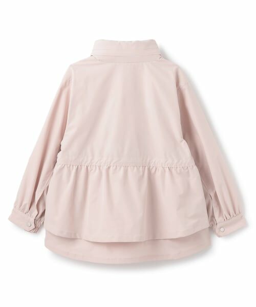 mezzo piano junior / メゾピアノジュニア ブルゾン | 【撥水】2WAYマウンテンパーカ | 詳細1