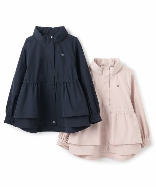 mezzo piano junior / メゾピアノジュニア ブルゾン | 【撥水】2WAYマウンテンパーカ | 詳細10