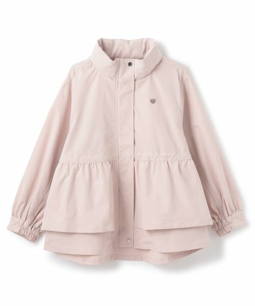 mezzo piano junior / メゾピアノジュニア ブルゾン | 【撥水】2WAYマウンテンパーカ | 詳細12