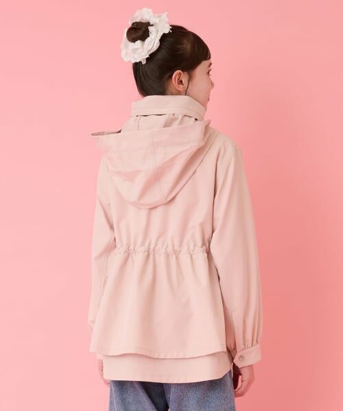 mezzo piano junior / メゾピアノジュニア ブルゾン | 【撥水】2WAYマウンテンパーカ | 詳細15