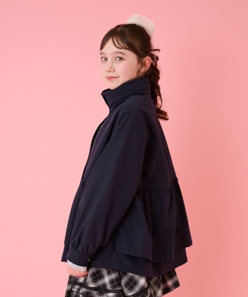 mezzo piano junior / メゾピアノジュニア ブルゾン | 【撥水】2WAYマウンテンパーカ | 詳細17