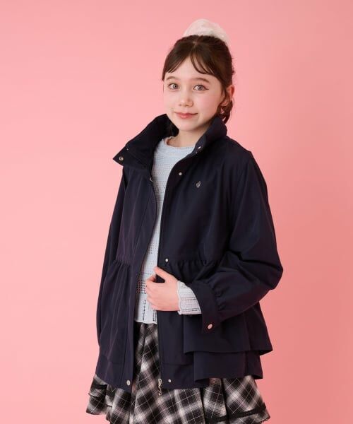mezzo piano junior / メゾピアノジュニア ブルゾン | 【撥水】2WAYマウンテンパーカ | 詳細19