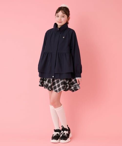 mezzo piano junior / メゾピアノジュニア ブルゾン | 【撥水】2WAYマウンテンパーカ | 詳細20