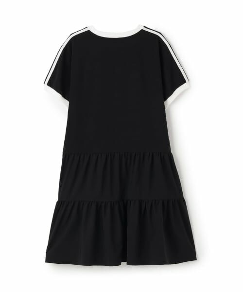 mezzo piano junior / メゾピアノジュニア ミニ丈・ひざ丈ワンピース | 【接触冷感】ナンバリングティアードワンピース | 詳細1
