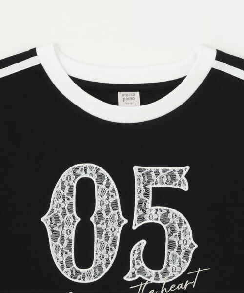 mezzo piano junior / メゾピアノジュニア ミニ丈・ひざ丈ワンピース | 【接触冷感】ナンバリングティアードワンピース | 詳細2