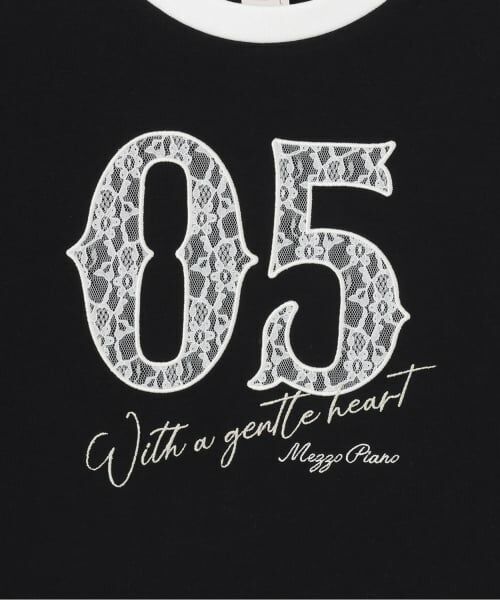 mezzo piano junior / メゾピアノジュニア ミニ丈・ひざ丈ワンピース | 【接触冷感】ナンバリングティアードワンピース | 詳細3