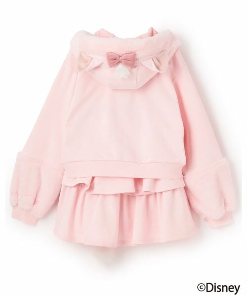 mezzo piano junior / メゾピアノジュニア パーカー | 【Disney Marie】 なりきりパーカセットアップ | 詳細1