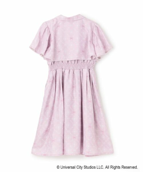 mezzo piano junior / メゾピアノジュニア ミニ丈・ひざ丈ワンピース | 【WICKED】総柄ワンピース | 詳細1