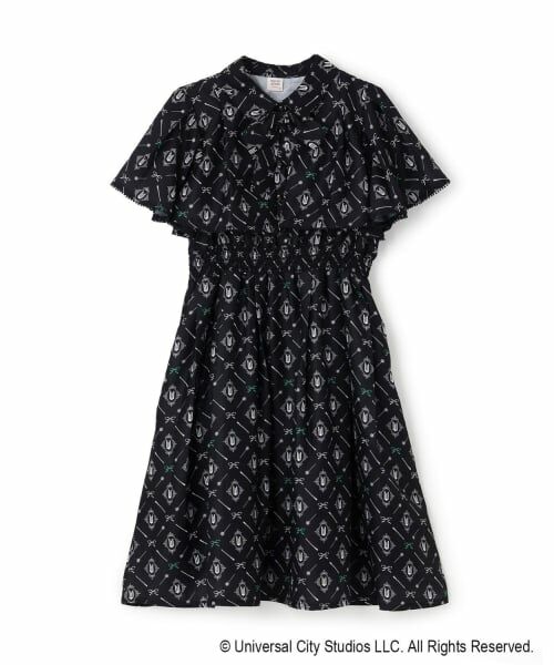 mezzo piano junior / メゾピアノジュニア ミニ丈・ひざ丈ワンピース | 【WICKED】総柄ワンピース | 詳細11