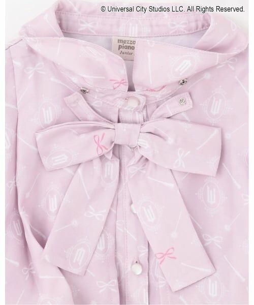 mezzo piano junior / メゾピアノジュニア ミニ丈・ひざ丈ワンピース | 【WICKED】総柄ワンピース | 詳細3