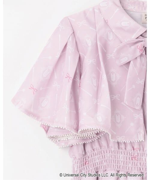 mezzo piano junior / メゾピアノジュニア ミニ丈・ひざ丈ワンピース | 【WICKED】総柄ワンピース | 詳細4