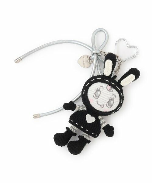 mezzo piano junior / メゾピアノジュニア チャーム | 予約/復刻ART♪編みぐるみベリエちゃんチャーム（黒）