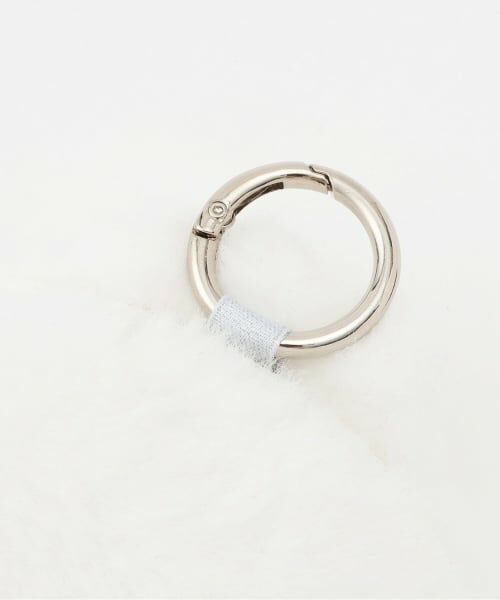 mezzo piano junior / メゾピアノジュニア ポーチ | ホワイトルッキー ふわきらポーチ | 詳細3