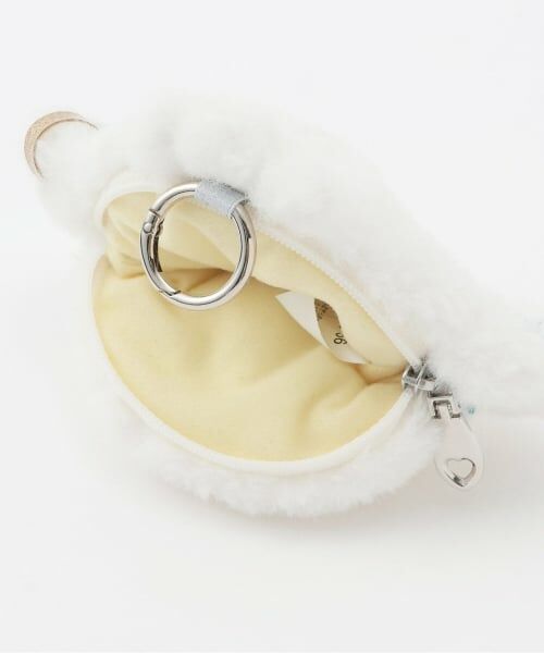 mezzo piano junior / メゾピアノジュニア ポーチ | ホワイトルッキー ふわきらポーチ | 詳細5