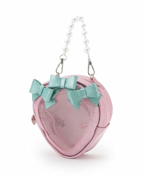 mezzo piano junior / メゾピアノジュニア ポーチ | ベリエちゃんStrawberry house ポーチ（ピンク）