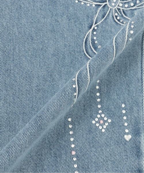 mezzo piano junior / メゾピアノジュニア その他パンツ | 予約/【接触冷感】デニムキラキラワイドパンツ | 詳細9
