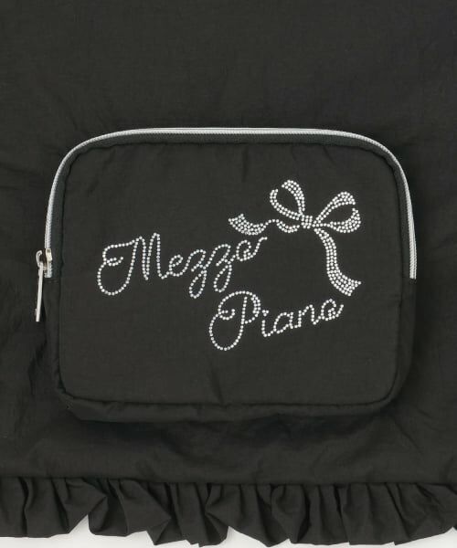 mezzo piano junior / メゾピアノジュニア リュック・バックパック | 【A4対応・撥水】キラキラロゴナップサック | 詳細5