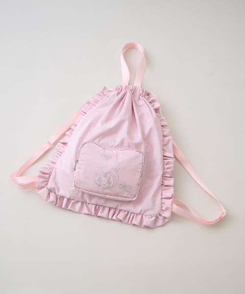 mezzo piano junior / メゾピアノジュニア リュック・バックパック | 【A4対応・撥水】キラキラベリエちゃんナップサック | 詳細14