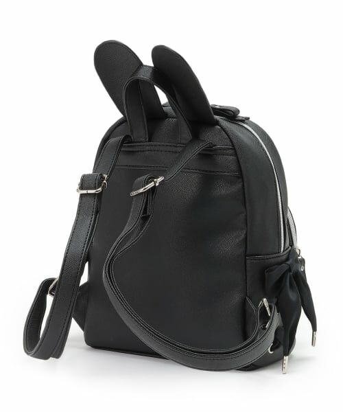 mezzo piano junior / メゾピアノジュニア リュック・バックパック | うさ耳レースアップ合皮リュック | 詳細1