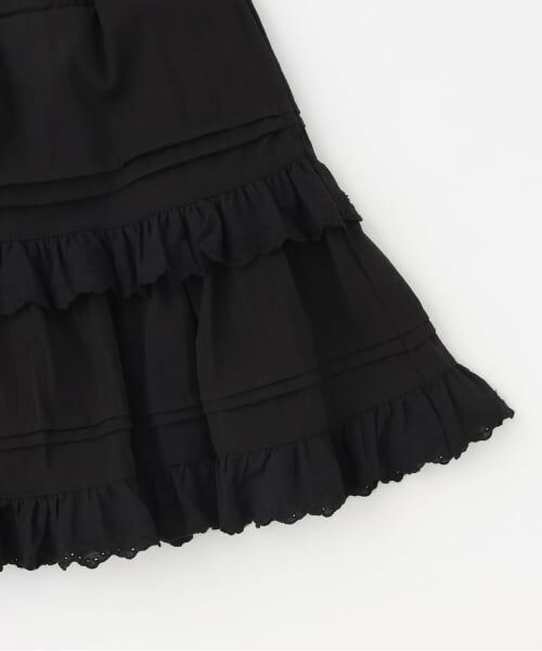 mezzo piano junior / メゾピアノジュニア ショート・ハーフ・半端丈パンツ | 【人気商品再入荷】【直営店で取り扱い無し】リボンレースティアードスカパン | 詳細5