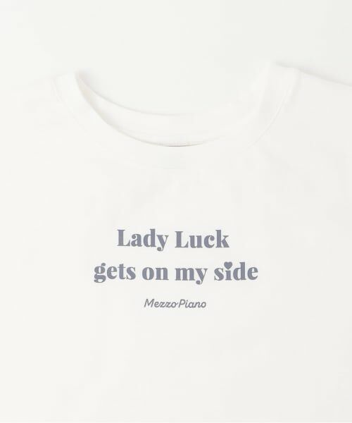 mezzo piano junior / メゾピアノジュニア ニット・セーター | 【人気商品再入荷】【直営店で取り扱い無し】ラメメッシュニット&半袖Tシャツセット | 詳細6