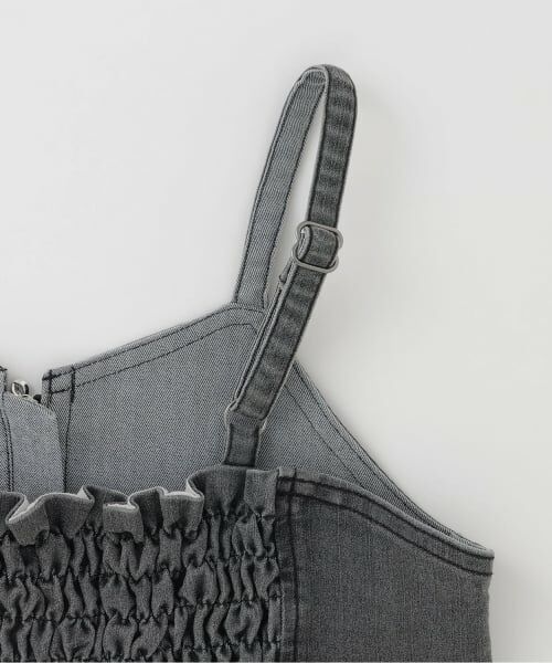 mezzo piano junior / メゾピアノジュニア その他トップス | 【人気商品再入荷】【直営店で取り扱い無し】デニムビスチェ＆レース半袖Tシャツセット | 詳細4