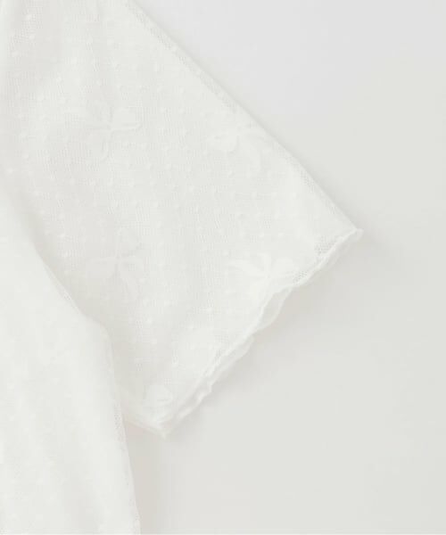 mezzo piano junior / メゾピアノジュニア その他トップス | 【人気商品再入荷】【直営店で取り扱い無し】デニムビスチェ＆レース半袖Tシャツセット | 詳細7