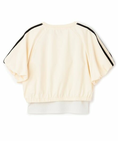 mezzo piano junior / メゾピアノジュニア Tシャツ | ☆彡サイドラインバルーン袖Tシャツ＆タンクトップセット | 詳細1