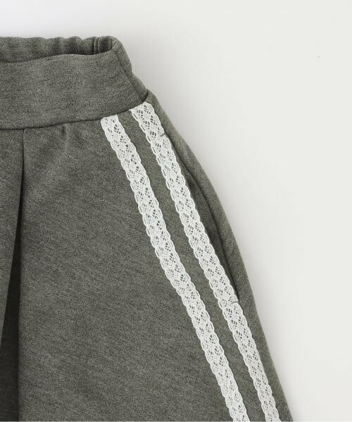 mezzo piano junior / メゾピアノジュニア その他トップス | 【人気商品再入荷】【直営店で取り扱い無し】ラメミニ裏毛ジップパーカ＆フレアスカパンセットアップ | 詳細9