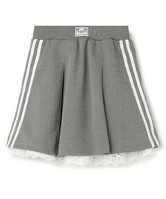 mezzo piano junior / メゾピアノジュニア ミニ・ひざ丈スカート | 【人気商品再入荷】【直営店で取り扱い無し】ジャージスカート＆レースパンツセット