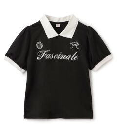 mezzo piano junior / メゾピアノジュニア Tシャツ | 【人気商品再入荷】【直営店で取り扱い無し】【UVカット・接触冷感】衿つきトップス