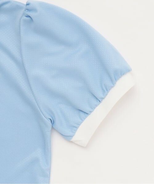 mezzo piano junior / メゾピアノジュニア Tシャツ | 【人気商品再入荷】【直営店で取り扱い無し】【UVカット・接触冷感】衿つきトップス | 詳細4