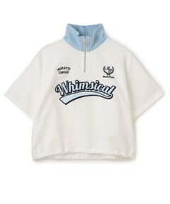 mezzo piano junior / メゾピアノジュニア Tシャツ | 【人気商品再入荷】【直営店で取り扱い無し】ハーフジップTシャツ