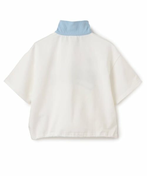 mezzo piano junior / メゾピアノジュニア Tシャツ | 【人気商品再入荷】【直営店で取り扱い無し】ハーフジップTシャツ | 詳細1