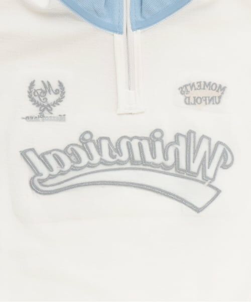 mezzo piano junior / メゾピアノジュニア Tシャツ | 【人気商品再入荷】【直営店で取り扱い無し】ハーフジップTシャツ | 詳細3