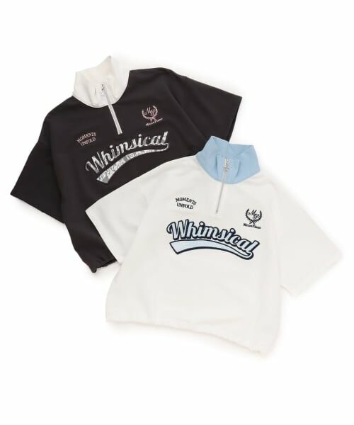 mezzo piano junior / メゾピアノジュニア Tシャツ | 【人気商品再入荷】【直営店で取り扱い無し】ハーフジップTシャツ | 詳細8