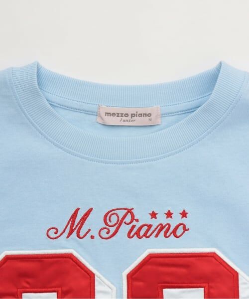 mezzo piano junior / メゾピアノジュニア Tシャツ | ☆彡ナンバリングTシャツ | 詳細2