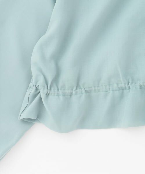 mezzo piano junior / メゾピアノジュニア パーカー | 【人気商品再入荷】【直営店で取り扱い無し】【接触冷感・UVカット】シアーショートパーカ | 詳細3