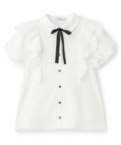 mezzo piano junior / メゾピアノジュニア シャツ・ブラウス | ☆彡Wフリルブラウス